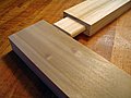 Mortise and Tenon From From Post Side